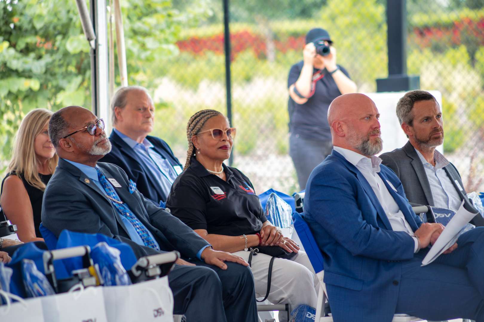 Attendees Sitting at Ceremony